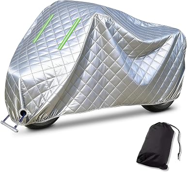 Heavy Duty Motorcycle Cover For Honda CB200X|Outdoor Anti-Scratch Windproof Rain Snow Hail Flame Retardant | Custom Waterproof Motorcycle Cover