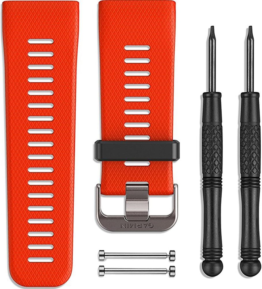 Garmin 010-12497-03 Vivoactive HR Band - Lava Red