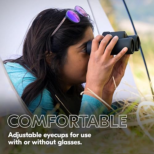 Miniatura 9 de Nikon PROSTAFF P3 8x30 Binocular Binocular compacto resistente al agua, antiempañamiento y con armadura de goma, amplio campo de visión y largo