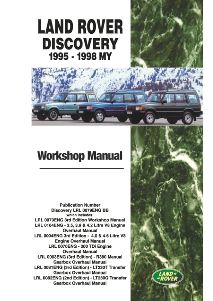 ランドローバー　ディスカバリー　マニュアル Amazon | Land Rover Discovery 1995-1998 My Workshop Manual