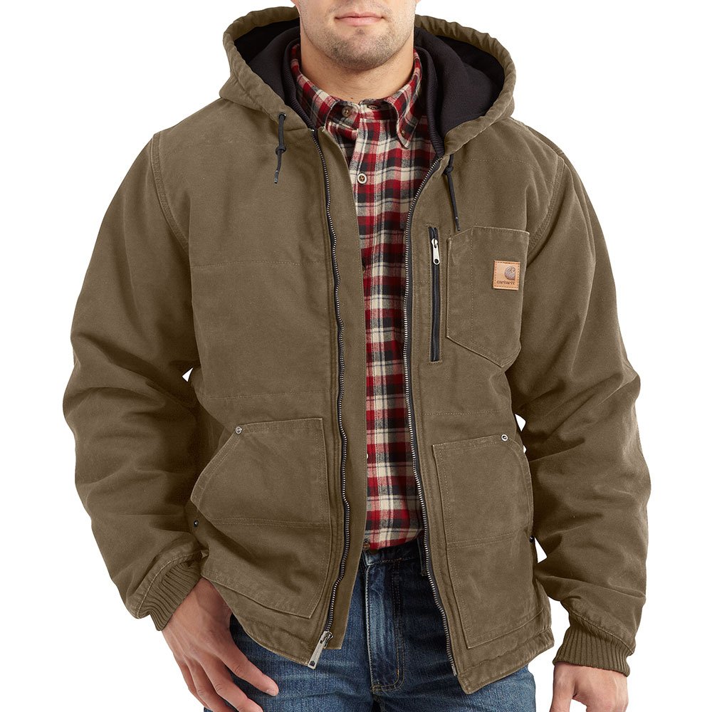 ジャケット・アウター carhartt Sandstone Chapman Jacket Carhartt XL Sandstone Chapman Jacket Light Brown : Amazon.de