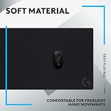 Logitech G G840 Extra Large Gaming Mouse Pad, Optimised for Gaming Sensors, Moderate Surface Friction, Non-Slip Mouse Mat, Mac and PC Gaming Accessories, 900 x 400 x 3 mm - Black - 7