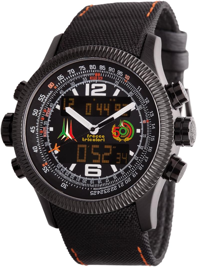 Frecce Tricolori ktypbk16.c – Watch Fabric Strap, Black