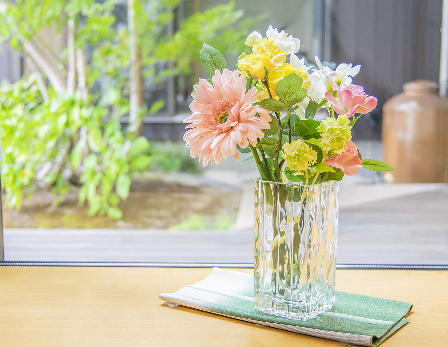 Amazon.co.jp: アデリア(ADERIA) 花瓶 ルアール花器 クリア 日本製