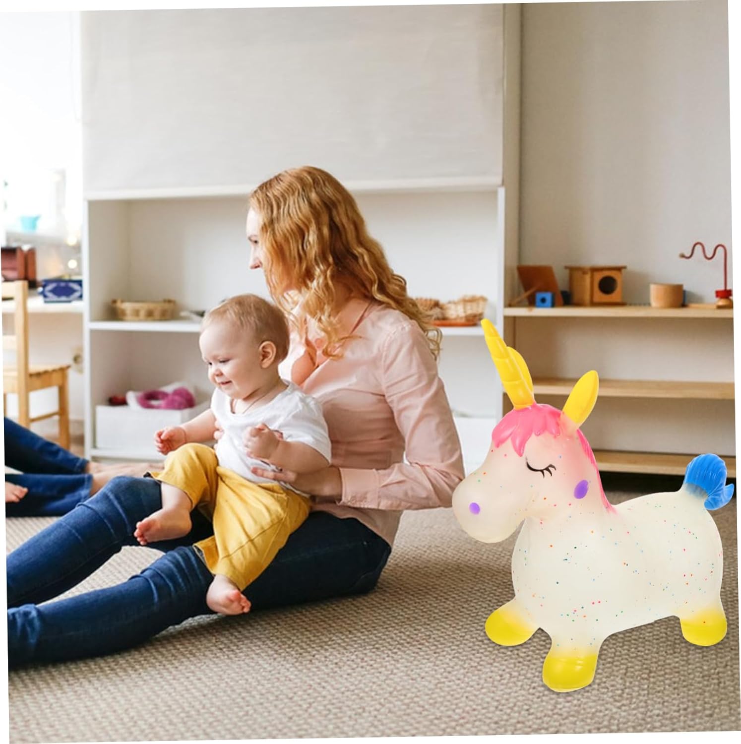 SUPVOX Bouncing for Thick Design for Safety Engaging Jumping Fun for Home and Kindergarten