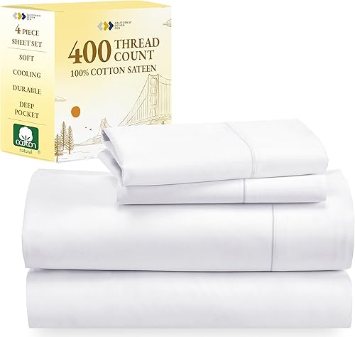 California Design Den - Algodón puro cepillado fibras largas