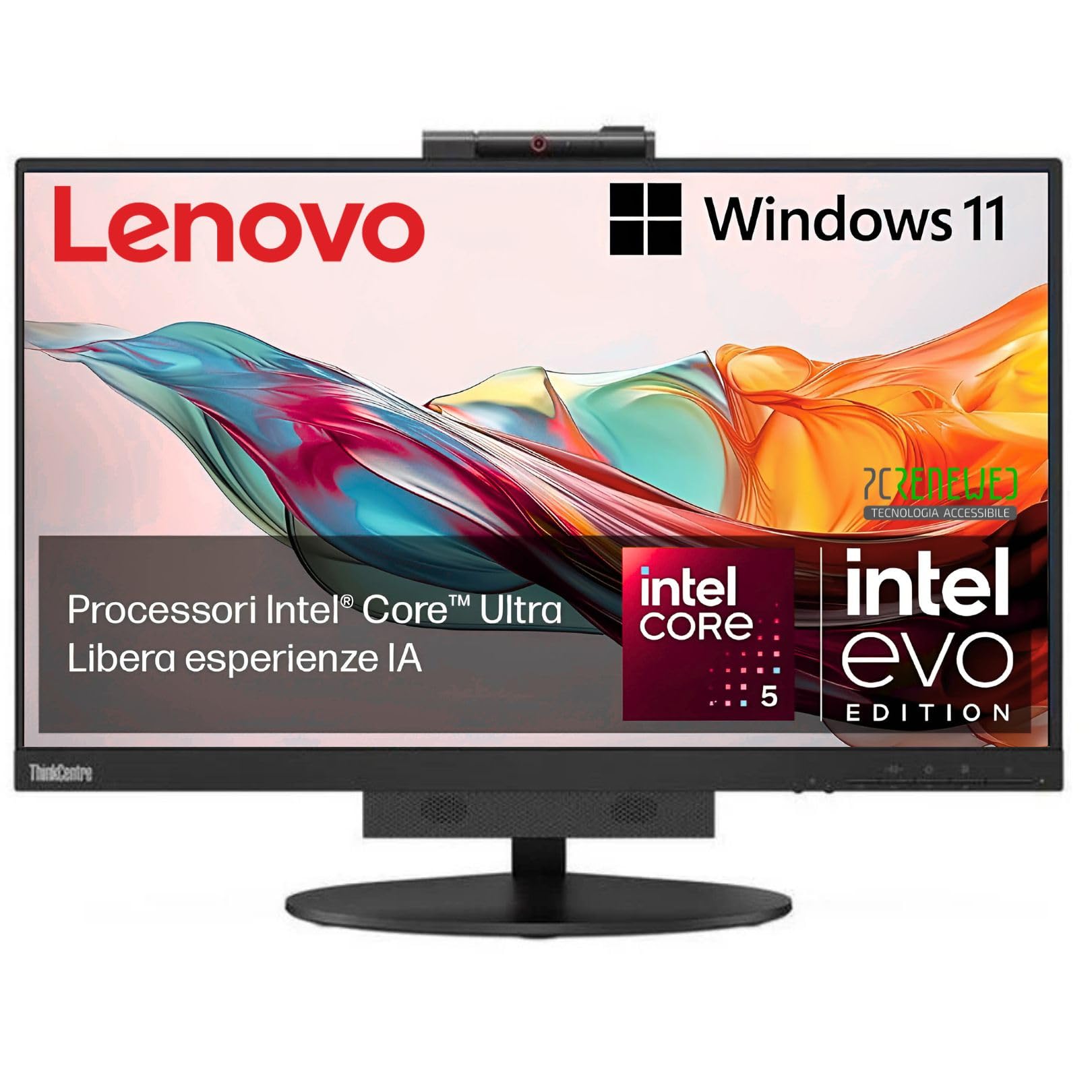 Lenovo All In One ThinkCentre TIO24 24″ Pollici | Intel Core i5