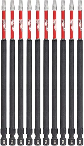 Milwaukee #2 Broca de potencia cuadrada de 6.0 in (10)