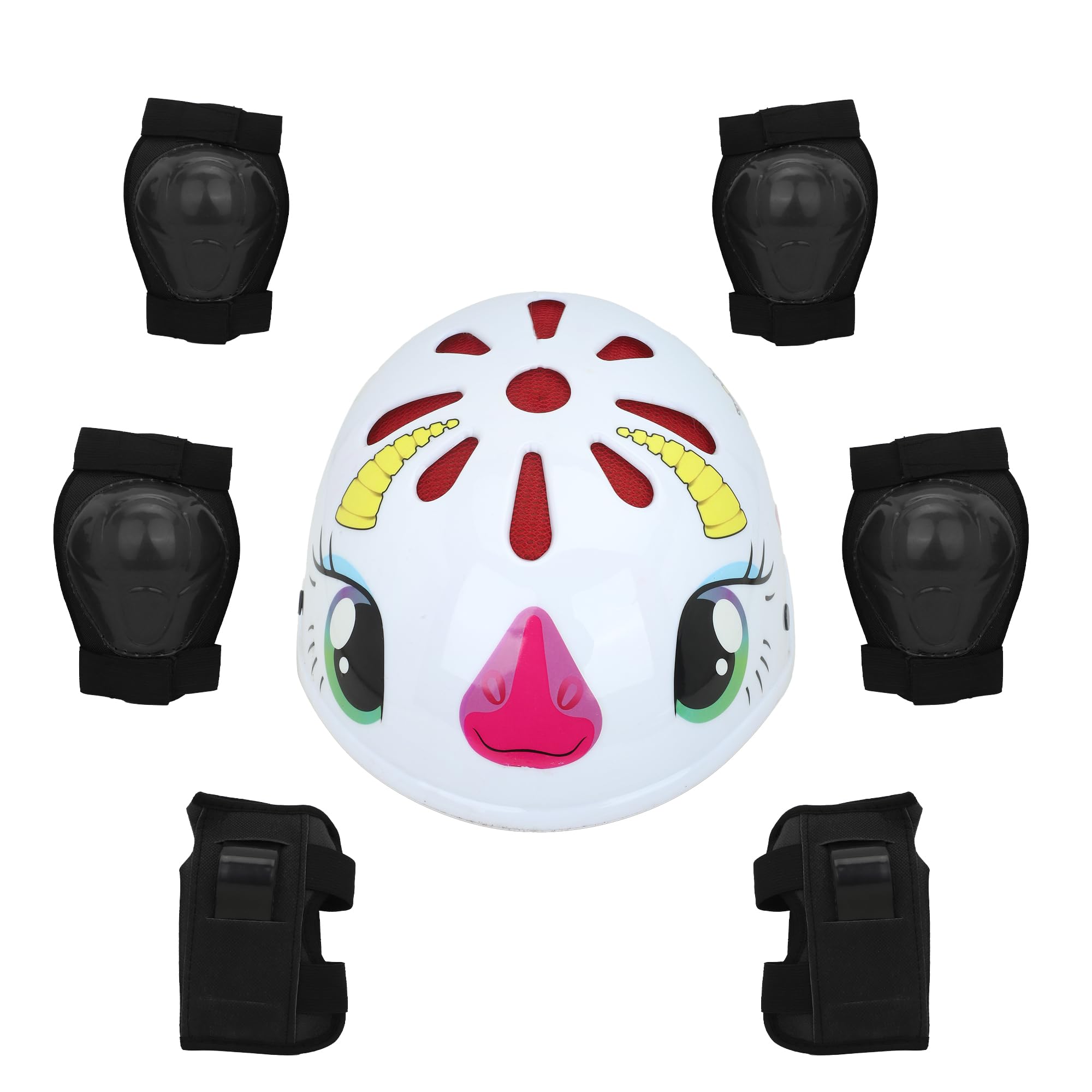 Victory V Unicorn Skating and Cycling Protective Kit for Kids (5-12 Years) - Full Safety Gear with Helmet, Elbow, Wrist & Knee Guards-image-33