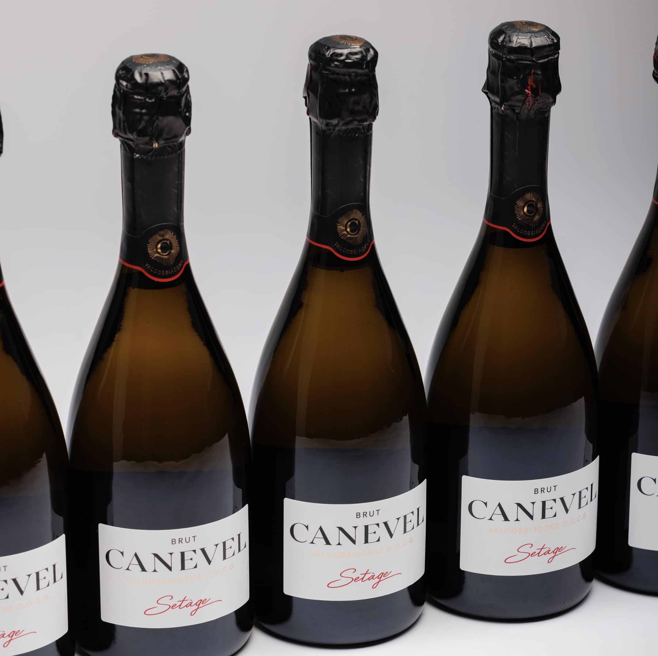 CANEVEL "SETÀGE BRUT" 2024 | Valdobbiadene Prosecco Superiore DOCG | 6x750 ml | Paquete 6 botellas
