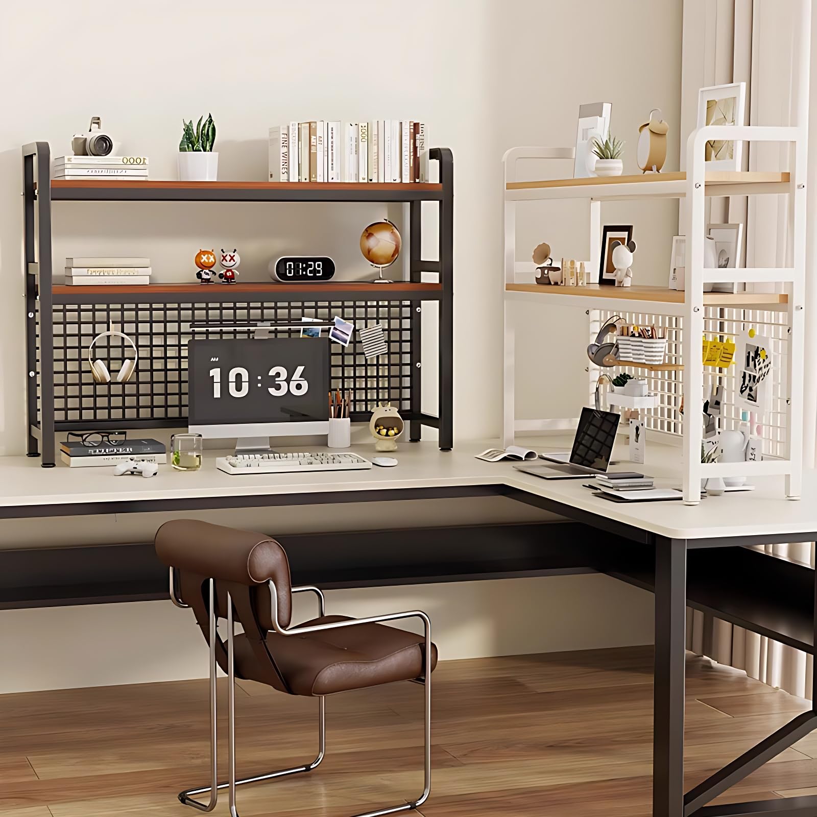 Étagère De Bureau, Organiseur De Bureau à 2 Niveaux, étagère