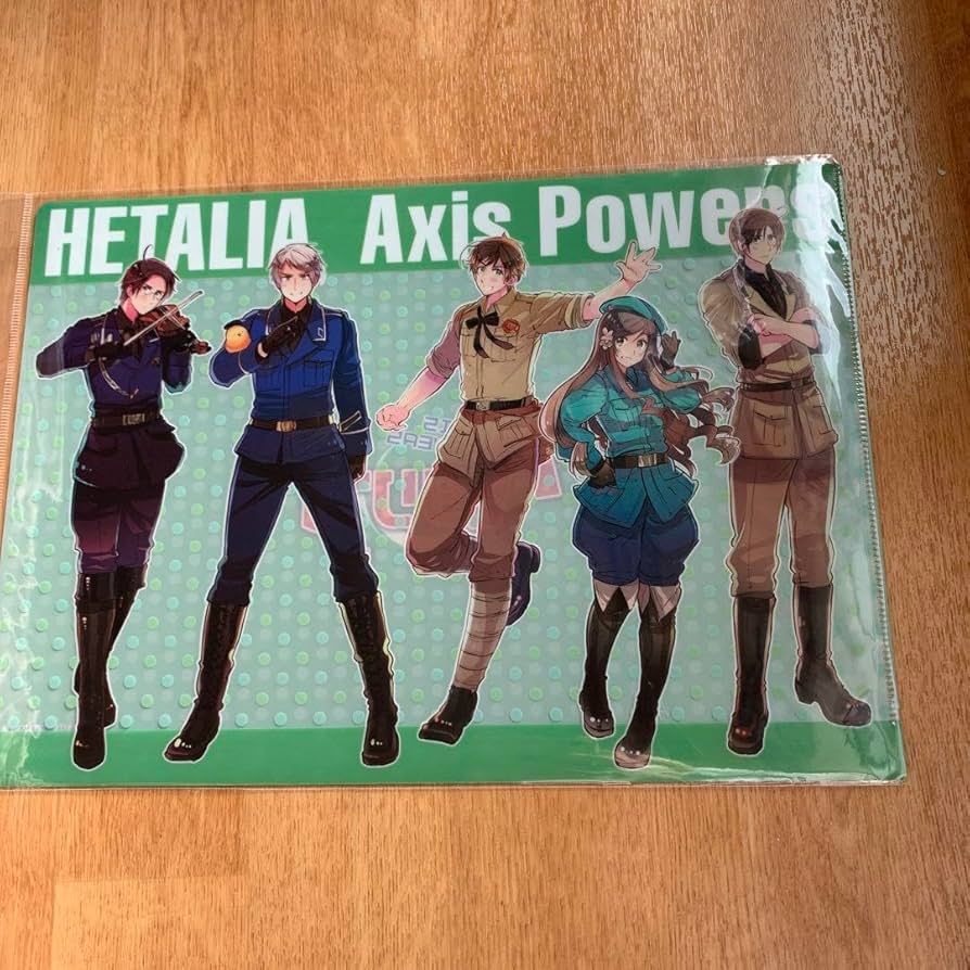 Amazon.co.jp: ヘタリア クリアファイル 墺・普・西・洪・南伊 : ホビー