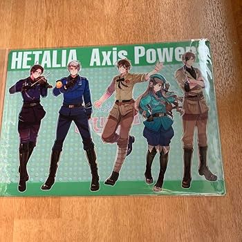 Amazon.co.jp: ヘタリア クリアファイル 墺・普・西・洪・南伊