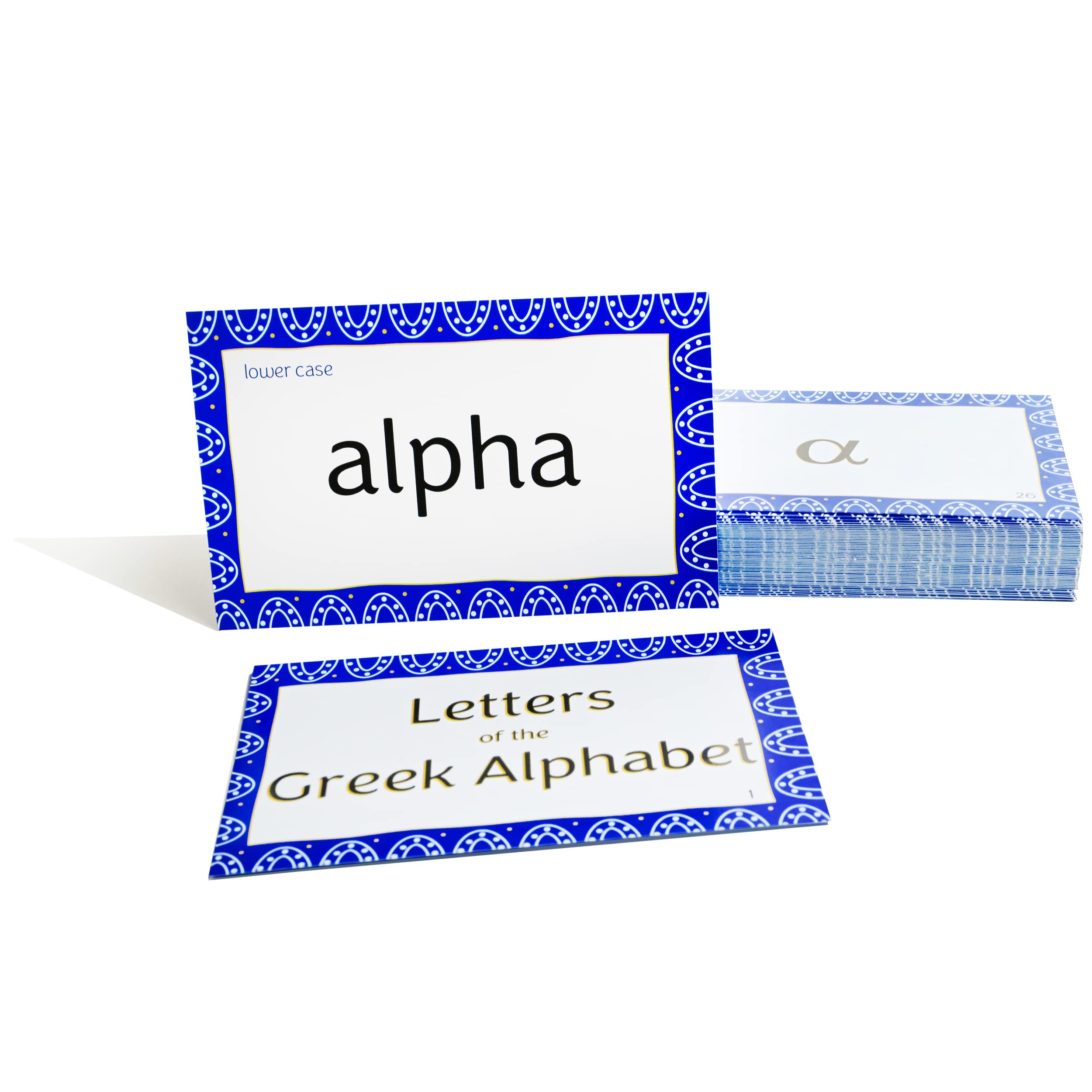 Pat's Flash Cards 49 Greek Alphabet Flash Cards