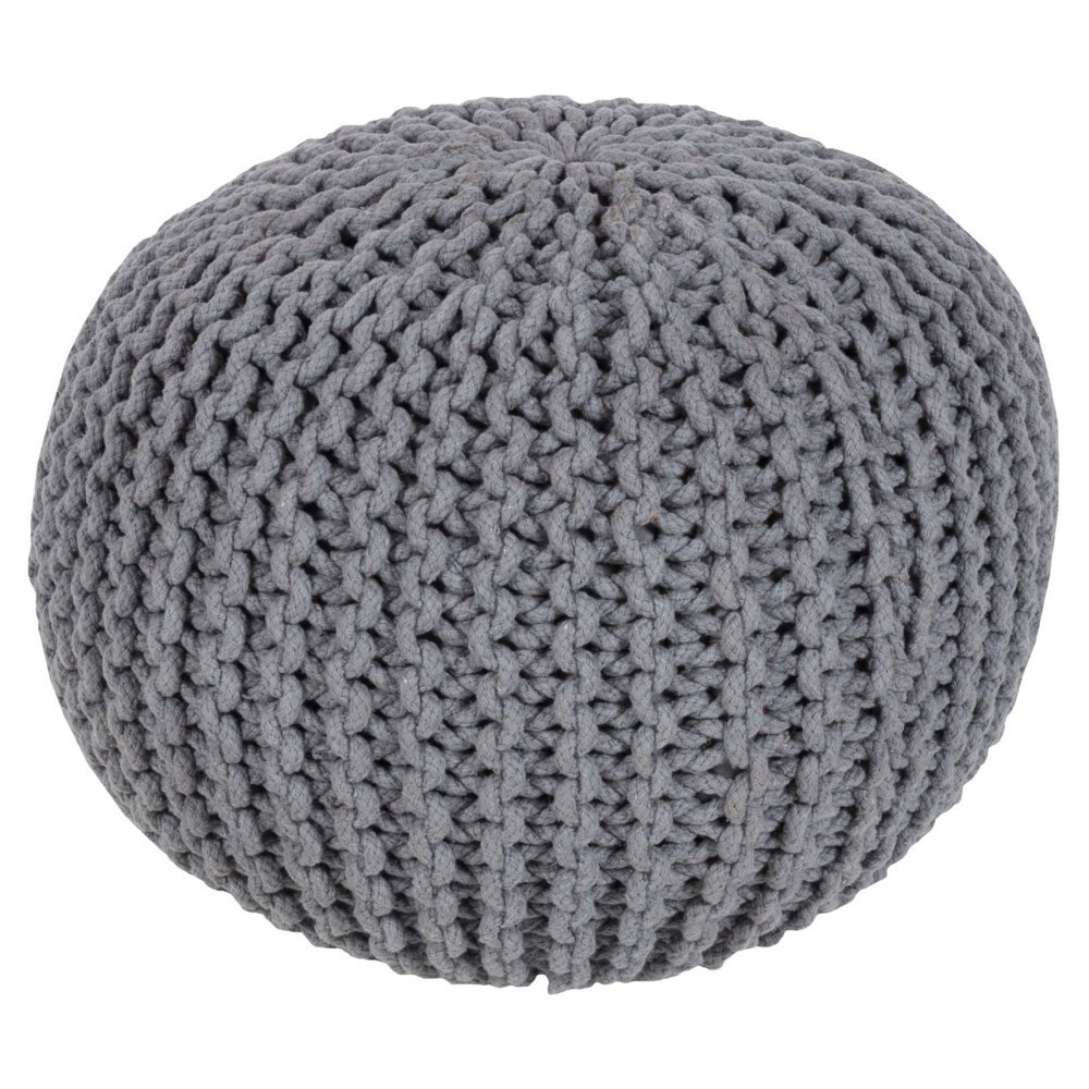 Artistic Weavers McIntosh Cotton Knitted Round Pouf 14