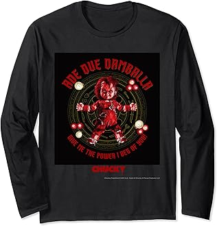 チャイルドプレイ　長袖Tシャツ　Lサイズ　黒　チャッキー　日本語 * d3f56b52bea97e8189b48f6e21f923