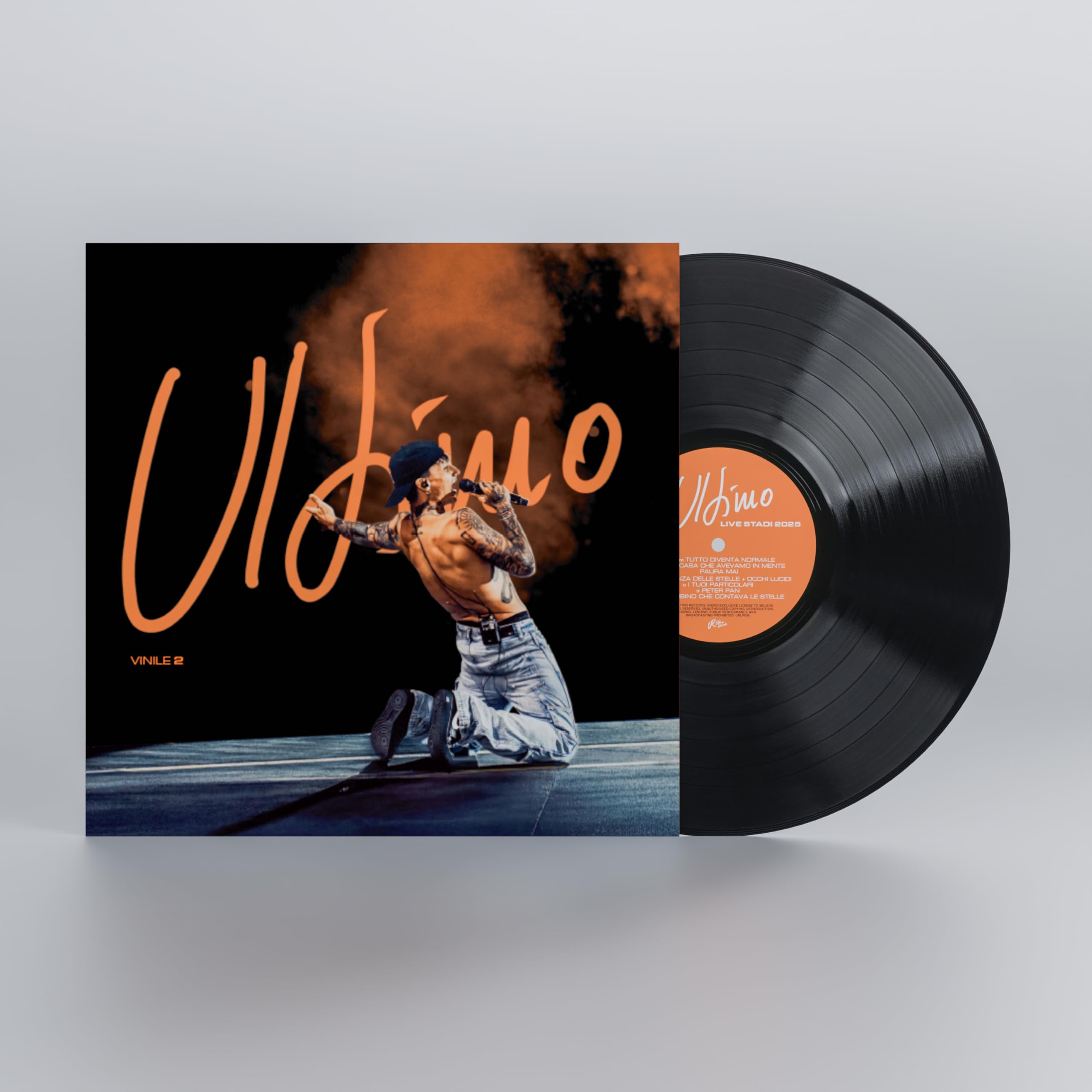 Ultimo Live Stadi 2025 - Box Triplo Vinile Autografato