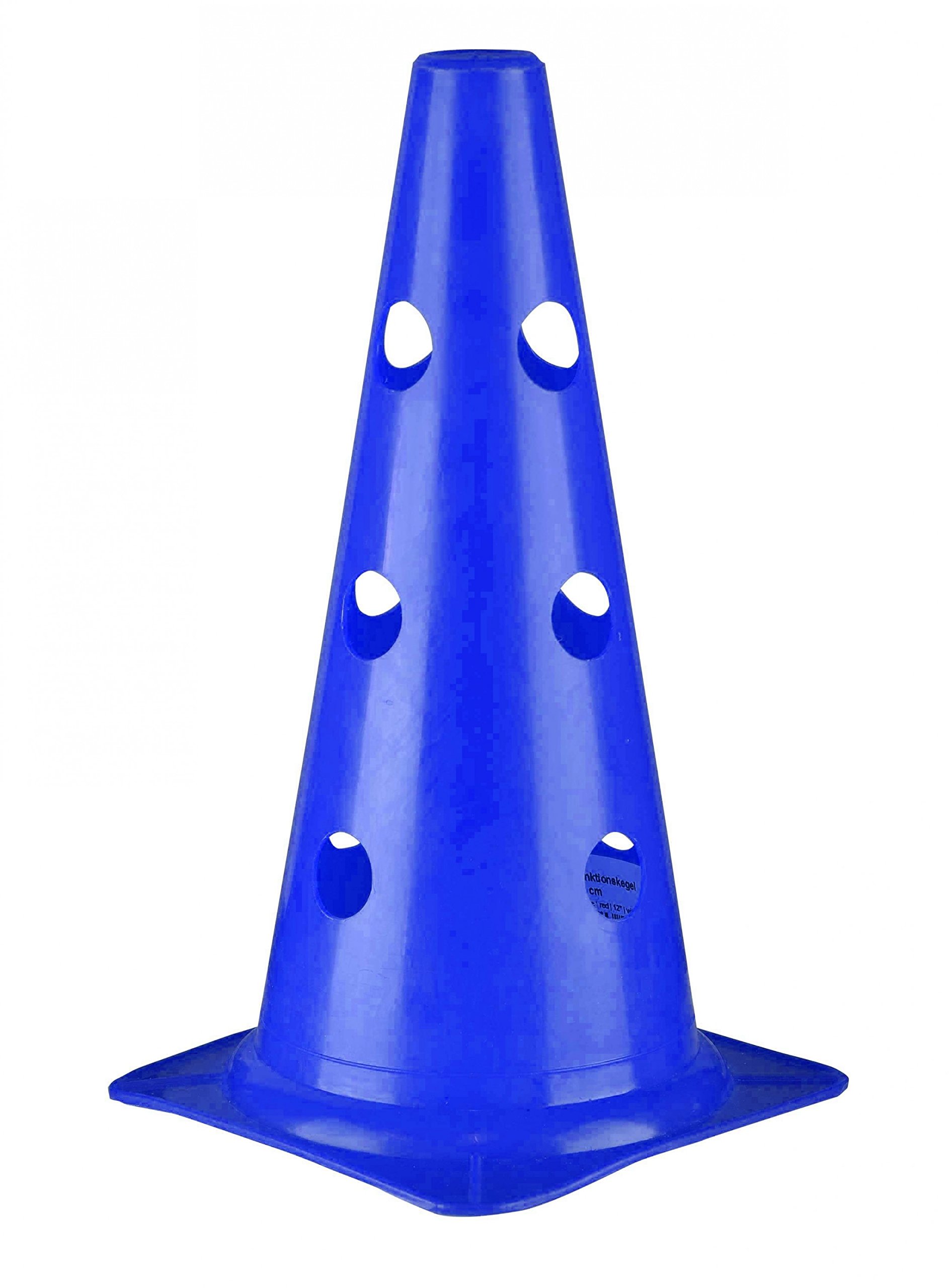 Set di 6 ostacoli da 30 cm, colore: Blu