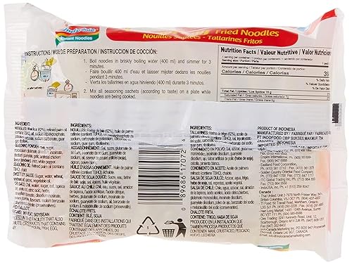 Miniatura 2 de Indomie Mi Goreng - Fideos salteados instantáneos, certificado Halal, producto de sabor original de Indonesia The Famous One - 90 onzas (paquete de