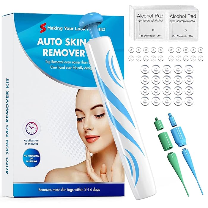 Buy Auto Skin Tag Remover, Auto Skin Tag Removal Kit, Fast and Easy