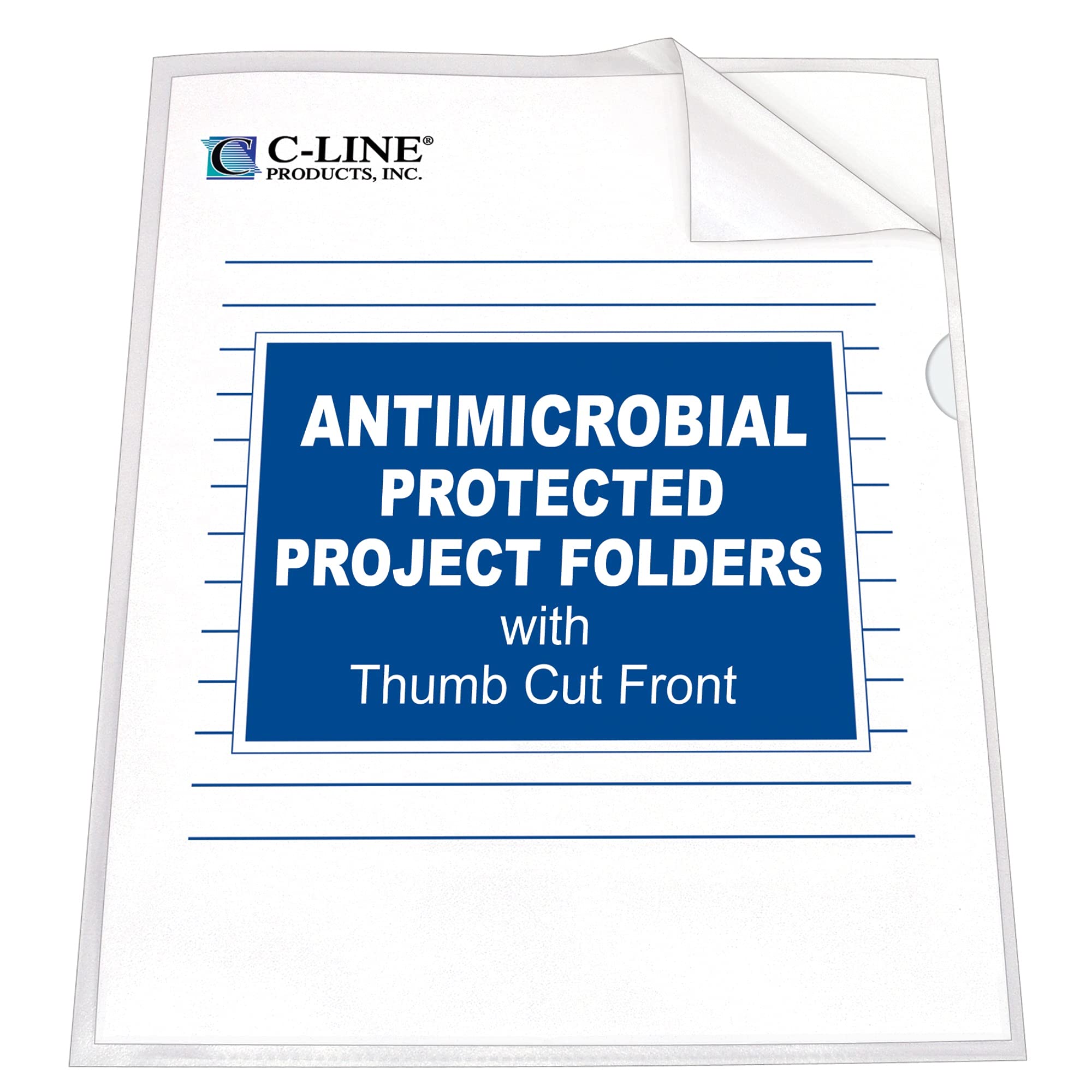 Amazon.com : C-Line Poly Project Folders : Office Products