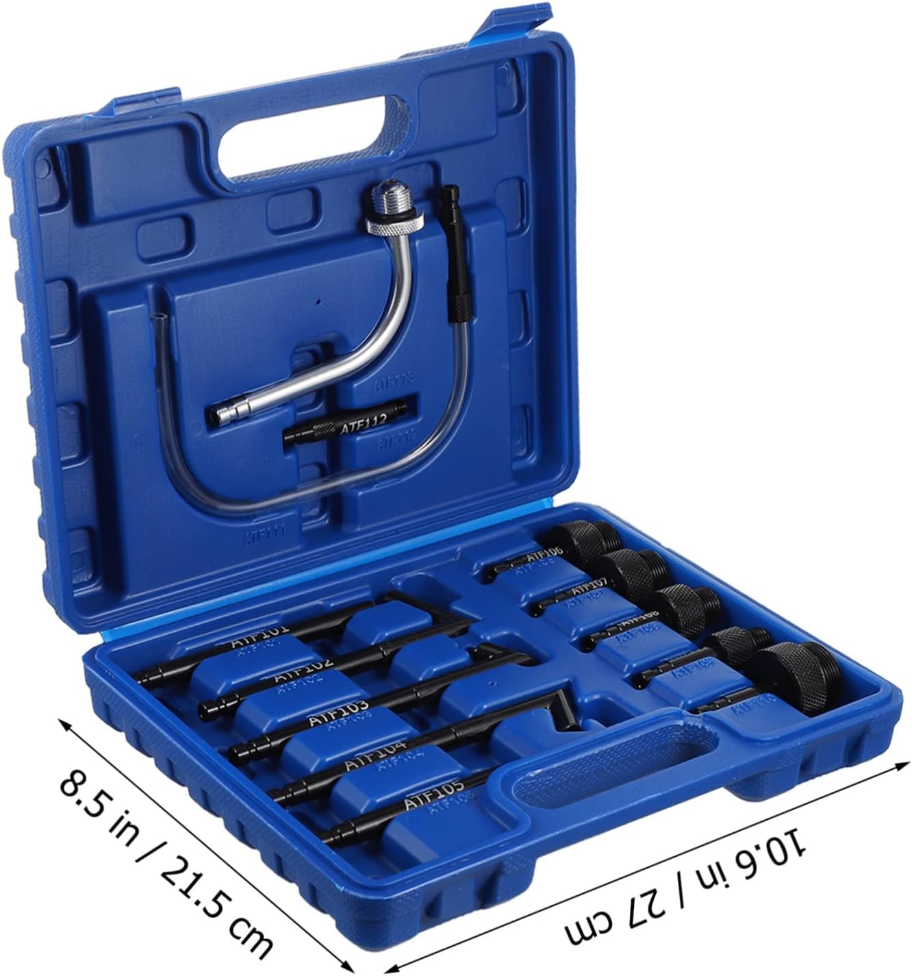 Gatuida Transmission Oil Fill Adapter Kit Gear Oil Filler Refilling Adapter Tool for Automatic Transmission