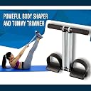 EDGE Double Spring Tummy Trimmer, Waist Trimmer, Ab Exerciser,Gym - Multipurpose Fitness Equipment for Men and Women gallery image