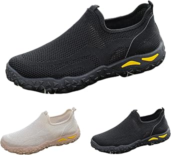 Mens Climbing Shoes Hiking Shoes Mens Wide Fit Breathable Non Slip Trainers Textured Sole Comfortable Cushion Sneakers Outdoor Walking Trainers Low Rise Trekking Backpacking Camping Shoes
