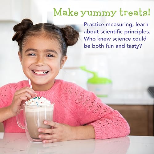 Miniatura 6 de MindWare Kitchen Science Academy Wonder Whipper - Juego de cocina divertido y educativo para niños de 6 años en adelante, mezclador de manivela y