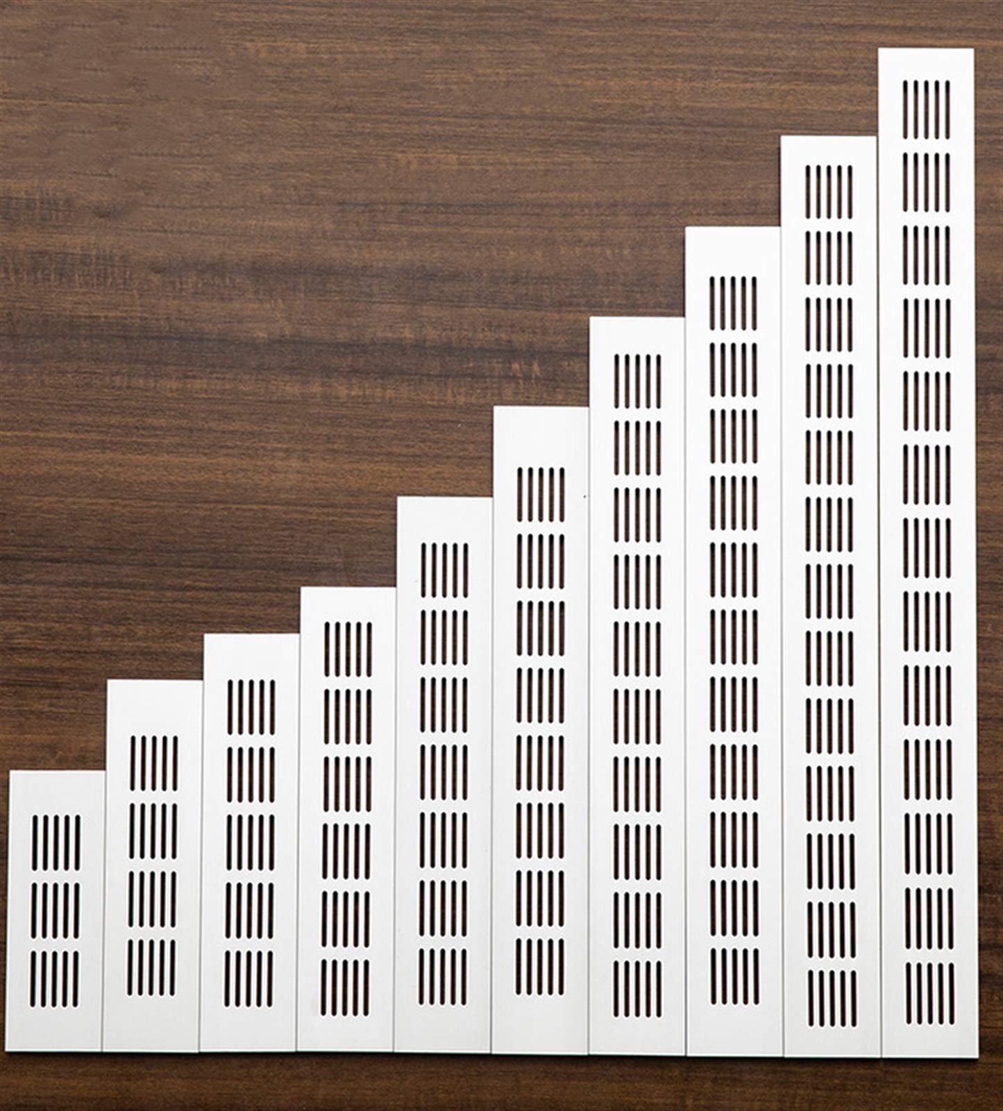 Copertura Terrario Lamiera Forata Alluminio Con Protezione Bordi Griglia Protett - Foto 7