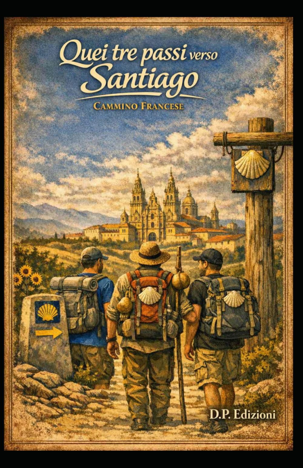Quei tre passi verso Santiago: Cammino Francese (Cammini d'inchiostro)