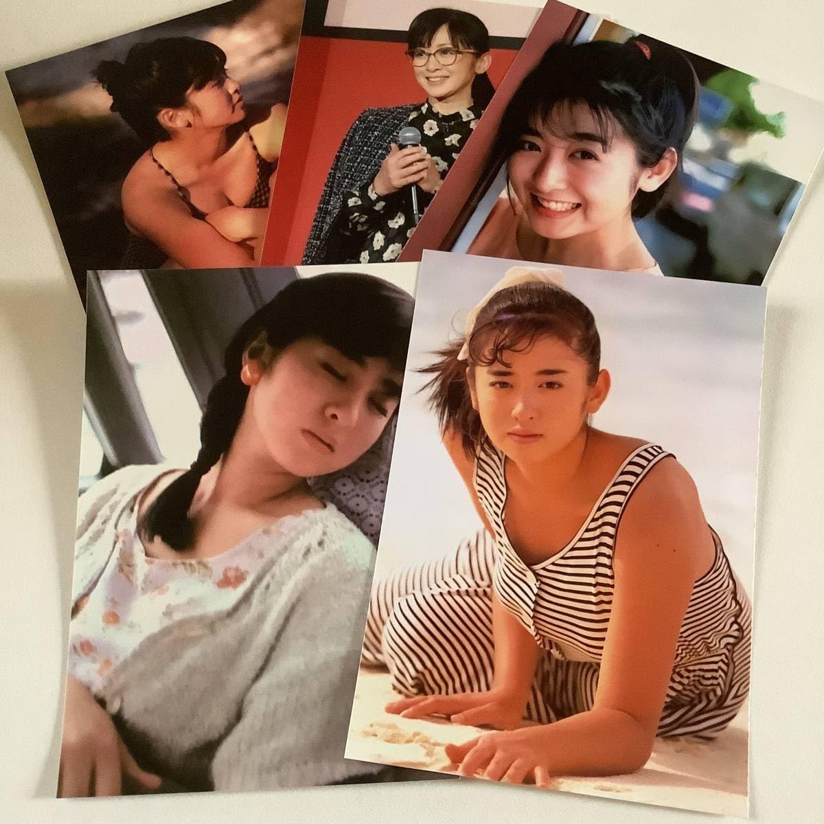 Amazon.co.jp: 80016 斉藤由貴 L判写真10枚set 写真アイドル 歌手 女優
