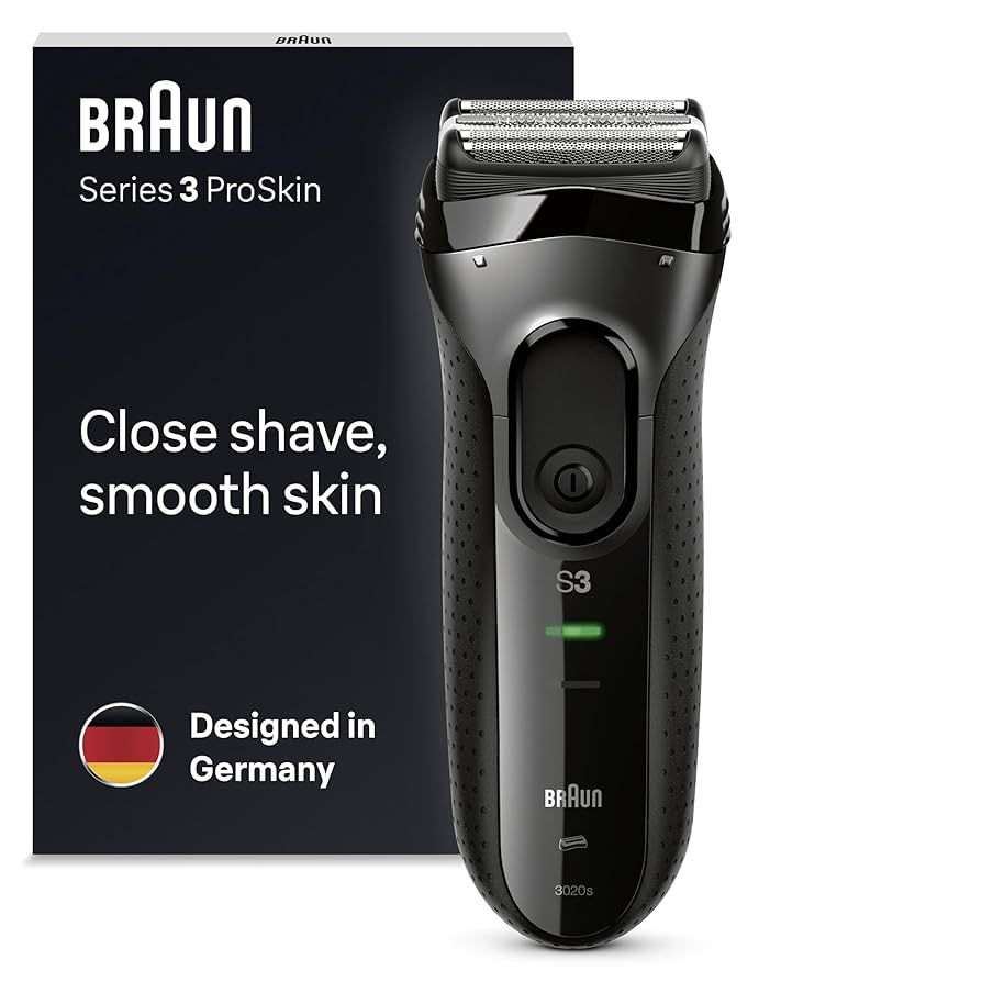 Braun Series 3 ProSkin 3020s メンズシェーバー新品！ Braun S3 Proskin 3020S Series 3 Maszynka do Golenia, Czarny