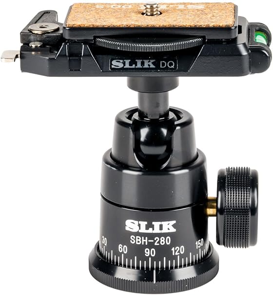 Amazon Slik Sbh 280 Dq プロフェッショナル ボールヘッド クイックリリース付き 8ポンド ブラック 618 322 スリック 雲台 ヘッド