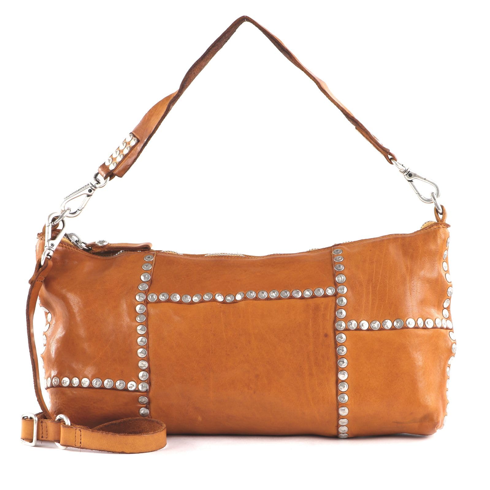 Sac horizontal Campomaggi C029130ND moutarde idéal pour vos sorties