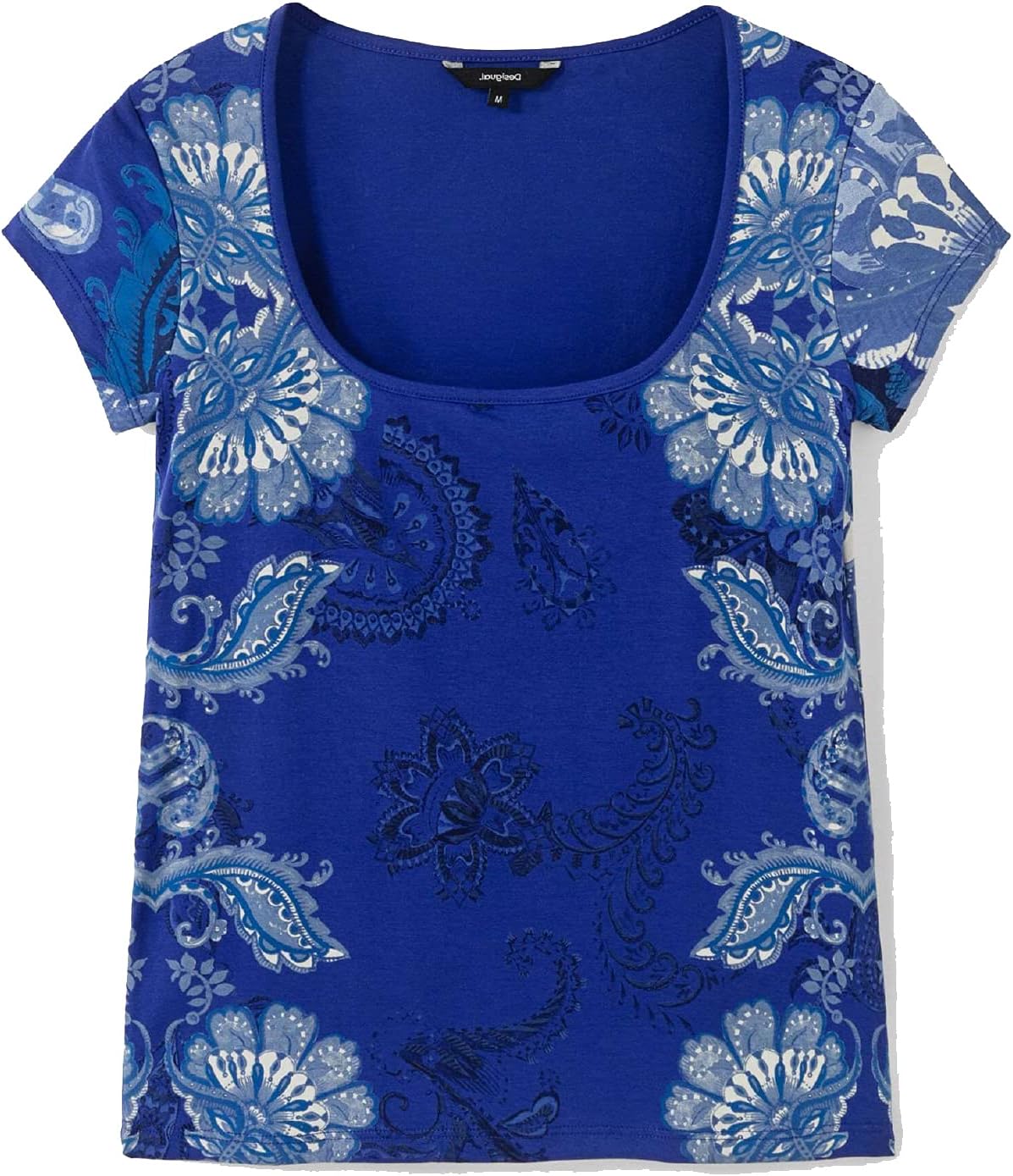 Desigual Women's Woman Knit T-Shirt Short Sleeve