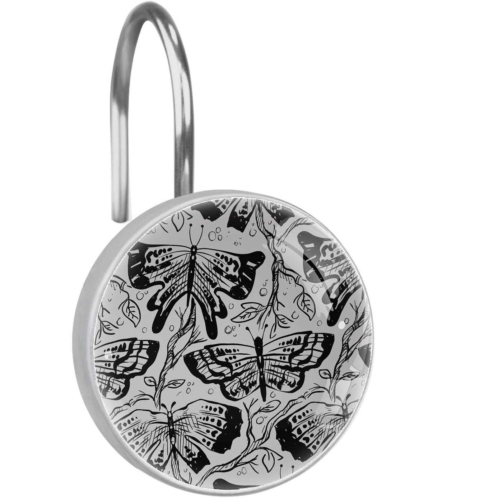 Crochets pour rideau de douche papillon pour sublimer votre salle de bain