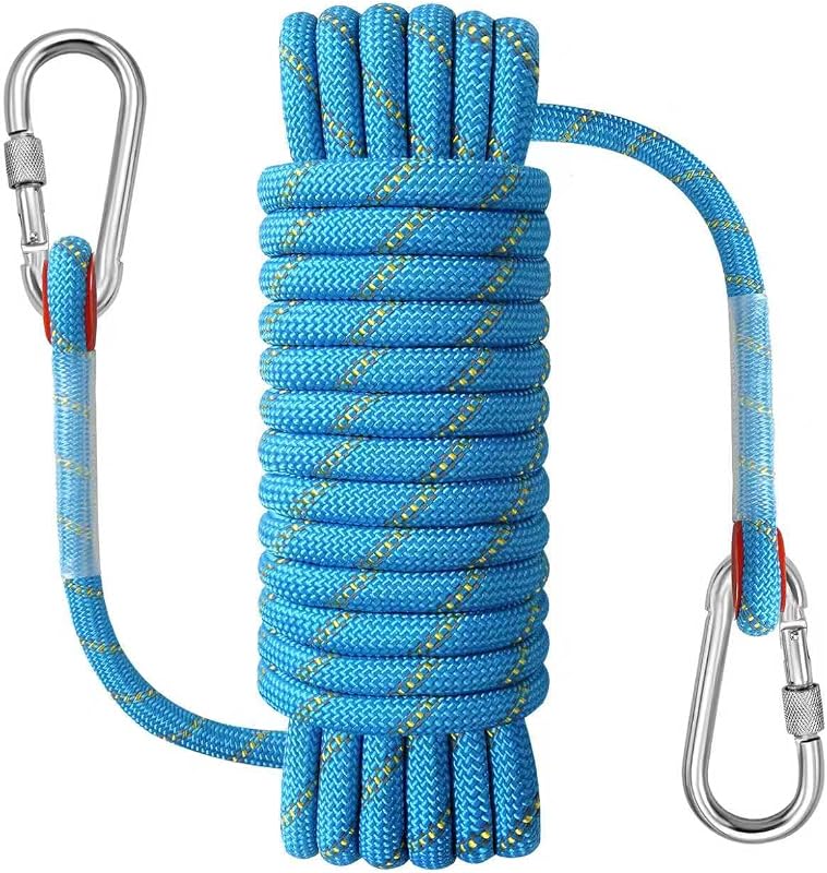 Cuerda para kayak con gancho, reflectante, flotante, para navegación, marina, amarre, canoa, tabla de remo, escalada, arbolista, rapel