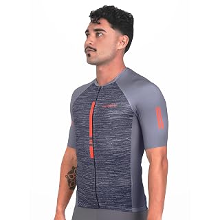 Camisa de Ciclismo Barbedo Path Cinza