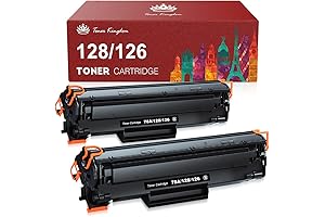 Canon CRG128 / 126 Compatible Cartridge (2-Pack) for Canon i-SENSYS LBP6230DW, MF4450,...