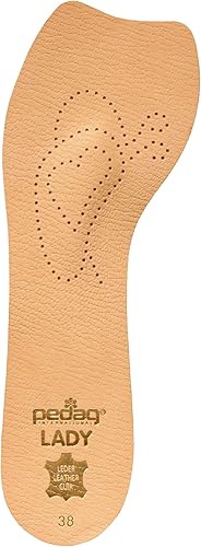 Miniatura 1 de Plantillas de piel autoadhesivas ultrafinas Pedag Lady de largo 34 (para todos los tacones), Art 121 US Women's 7 Eurpoean Size 37, Bronceado, 1, 1