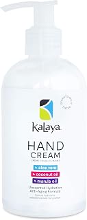 Kalaya Hand Cream Unscented, 250 Milliliters, white