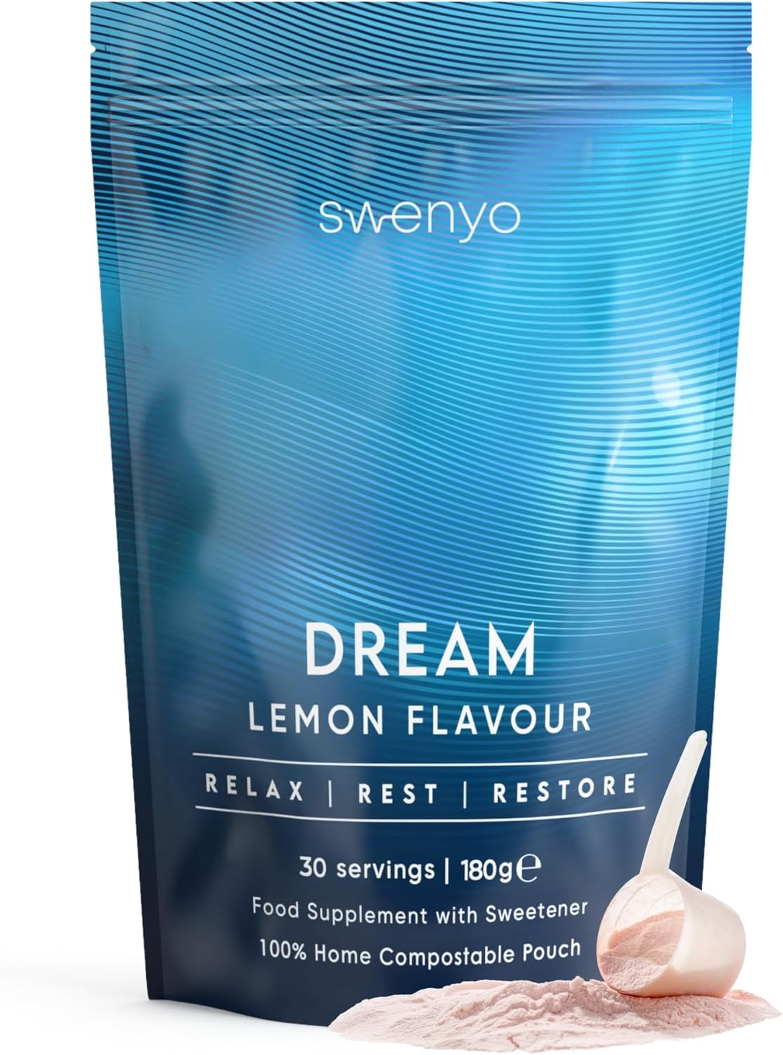 Dream Sleep Aid for Adults | Magnesium Supplement with Vitamin D, Melatonin & Chamomile | Natural Anxiety Relief Sleep Supplement | Gluten Free and Vegan | 1-Month Supply