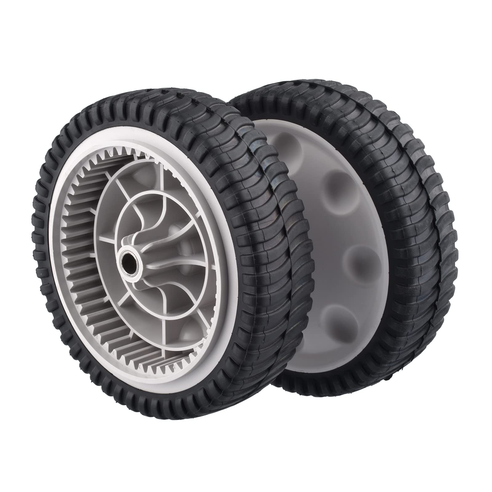 Rueda de tracción delantera de 8 pulgadas para MTD Troy-Bilt Cub Cadet 734-04018C 734-04018A 734-04018B 73404018B 12AV569Q597, 2 uds.