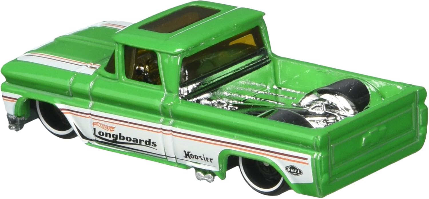 Hot Wheels 2017 Surf's Up Custom '62 Chevy Pickup 255/365, Green