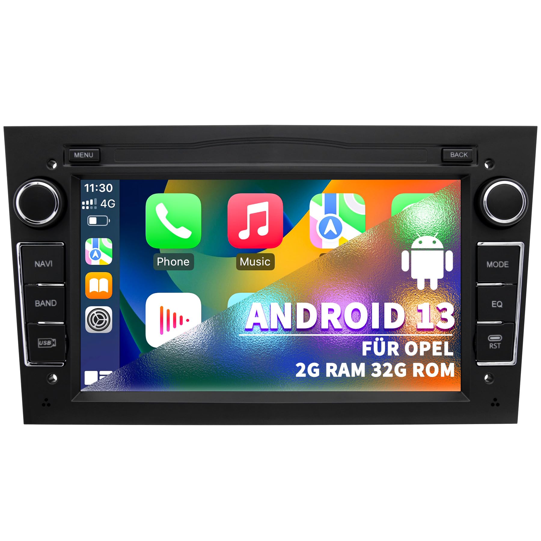 CAMECHO 2+64G Android 13 Radio Coche para Opel Corsa d/Astra h/Zafira b/Meriva/Vivaro con CarPlay&Android Auto&Mirrorlink,7 Pulgadas Pantalla Táctil con Bluetooth/WiFi/GPS/FM/RDS/USB(Silber CAMECHO 2+64G Android 13 Radio Coche para Opel Corsa d/Astra h/Zafira b/Meriva/Vivaro con CarPlay&Android Auto&Mirrorlink,7 Pulgadas Pantalla Táctil con Bluetooth/WiFi/GPS/FM/RDS/USB(Silber