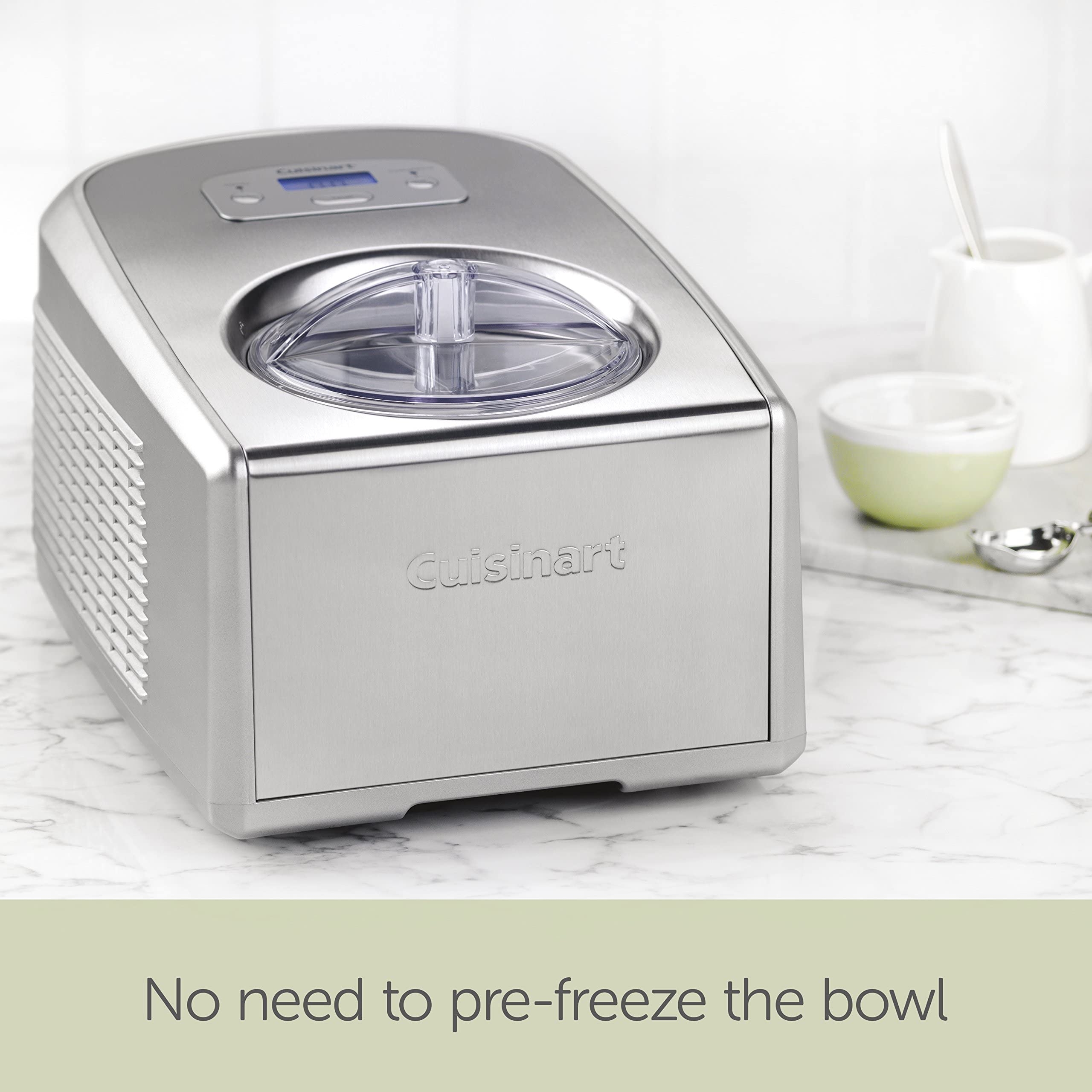 Cuisinart Expert Prep Pro | 2 Bowl Food Processor With 3L Capacity | Stainless Steel | FP1300SU & Ice Cream and Gelato Maker | Makes Ice Cream ICE100BCU product thumbnail 9