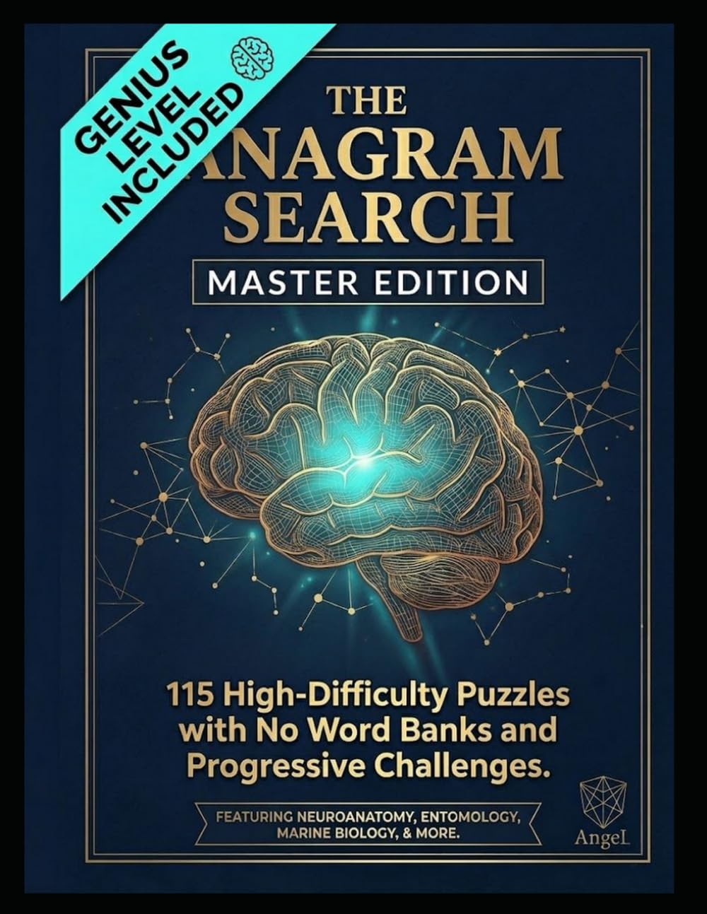 Anagram Search: Master Edition: 115 High-Difficulty Puzzles with No Word Banks and Progressive Challenges.