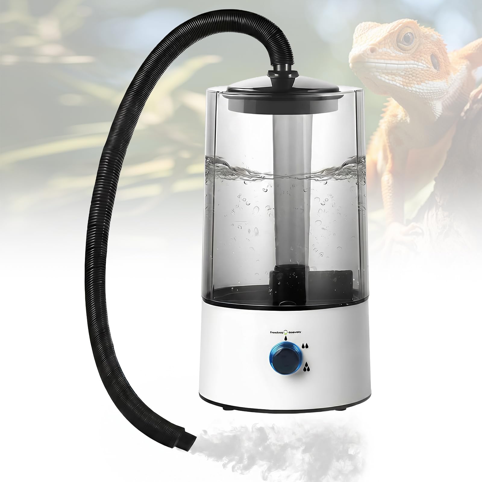 Reptilien Luftbefeuchter,Terrarium Vernebler 4L,smart reptile humidifier reptilien luftbefeuchter Dreistufige Sprühgrößeneinstellung, Terrarium Luftbefeuchter für Eine Vielzahl von Reptilien