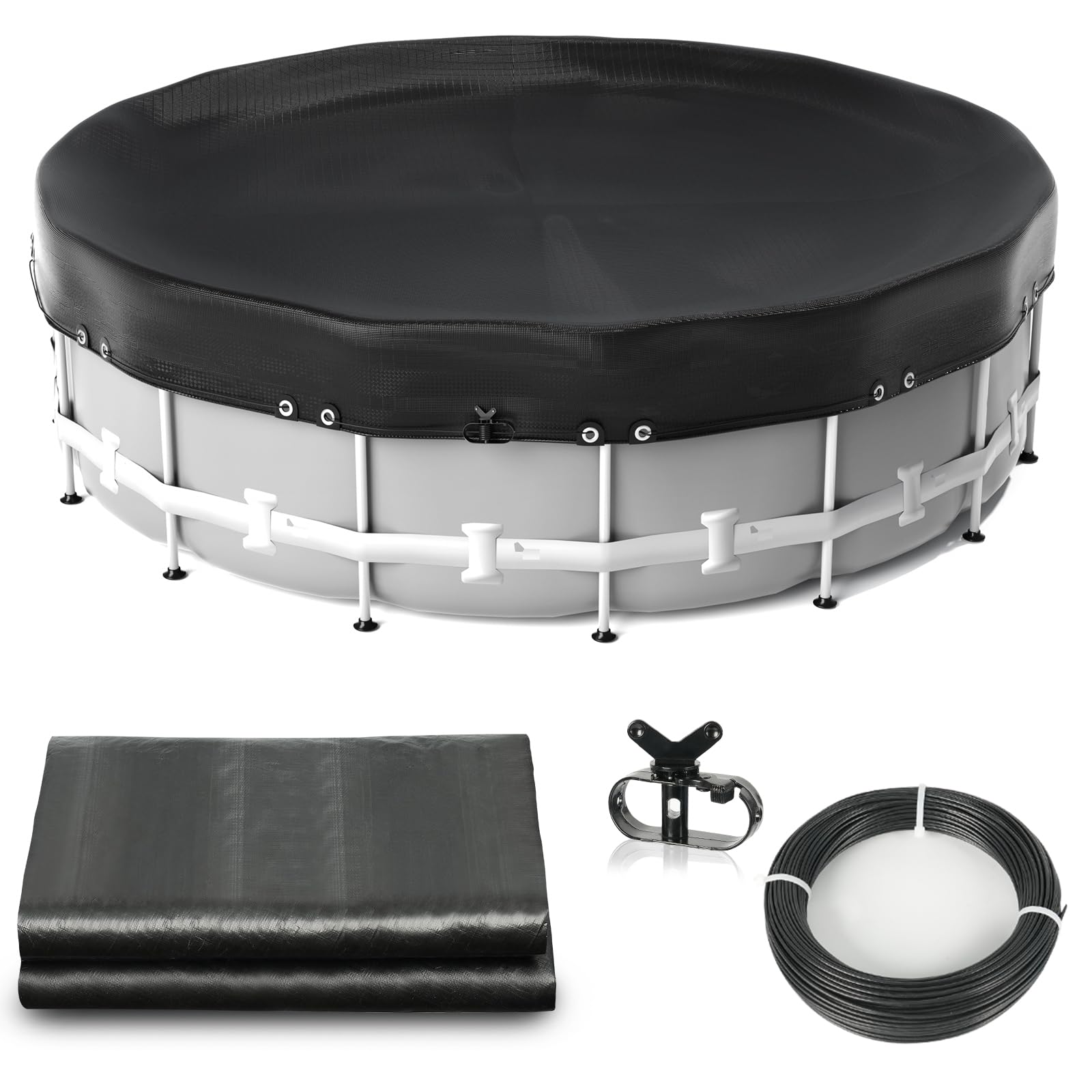 Abimars Thickened Pool Cover for Above Ground Pools